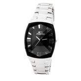 Chronotech Silver Stainless Steel Dress Watch