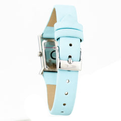 Chronotech Blaue Lederarmbanduhr