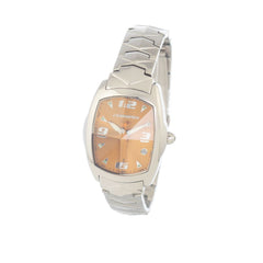 Chronotech Silver Stainless Steel Dress Watch