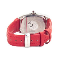 Chronotech Mehrfarbige Leder-Armbanduhr