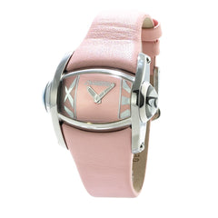 Chronotech Mehrfarbige Leder-Armbanduhr