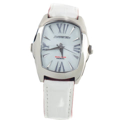 Chronotech Multicolor Leather Dress Watch
