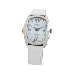 Chronotech Blue Leather Dress Watch