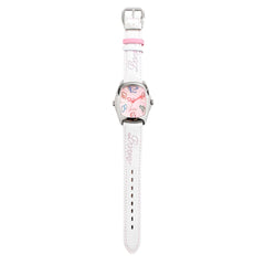 Chronotech Mehrfarbige Leder-Armbanduhr