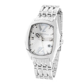 Chronotech Silver Stainless Steel Dress Watch