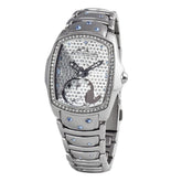 Chronotech Silver Stainless Steel Dress Watch
