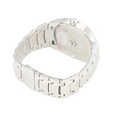 Chronotech Silver Stainless Steel Dress Watch