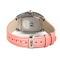 Chronotech Mehrfarbige Leder-Armbanduhr