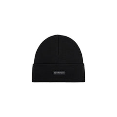 Calvin Klein Jeans Black Recycled Polyester Cap (Baseball Hat)