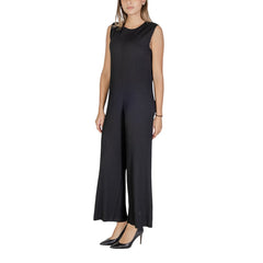 Sandro Ferrone Schwarze Polyester-Strampler