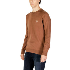 U.S. POLO ASSN. Beiges Baumwoll-Sweatshirt