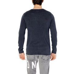 Jack Jones Blaues Baumwoll-Sweatshirt