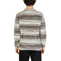 Gianni Lupo Graues Polyacryl-Sweatshirt