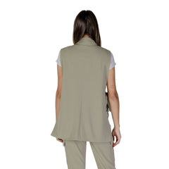 B.Young Grüne Polyester-Weste