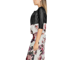 Rinascimento Cardigan aus schwarzem Polyethylen