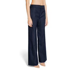 Rinascimento Blue Polyester Dress Pants