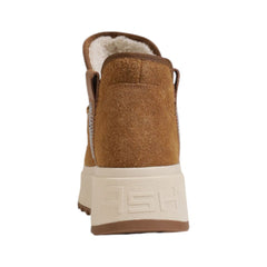 ASH Brown Suede Leather Ankle Boots
