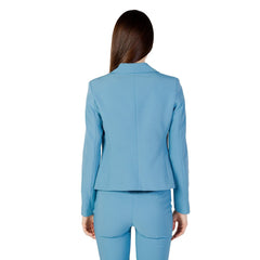 Rinascimento Türkiser Polyester-Blazer