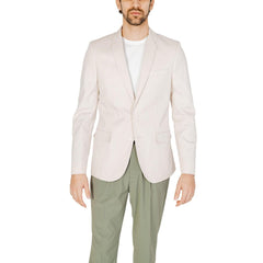 Antony Morato Beiger Baumwollblazer