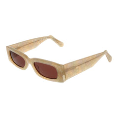 GCDS Beige Kunststoff-Sonnenbrille