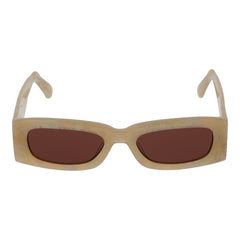 GCDS Beige Kunststoff-Sonnenbrille