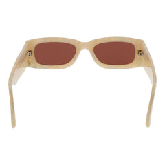 GCDS Beige Kunststoff-Sonnenbrille