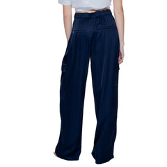 Street One Blaue Viskose-Freizeithose