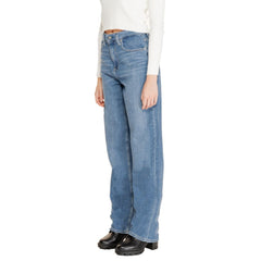 Calvin Klein Jeans Blaue Baumwoll-Jeans mit entspanntem Schnitt