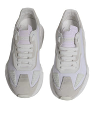 Dolce & Gabbana Daymaster Low Top Sneakers aus weißem Leder