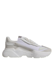 Dolce & Gabbana Daymaster Low Top Sneakers aus weißem Leder