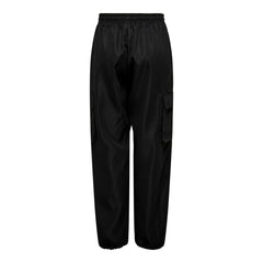 Nur schwarze Cargo-Hose aus Baumwolle