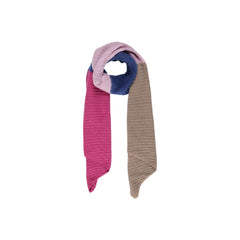 Pieces – Blauer Schal aus recyceltem Polyester