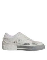 Dolce & Gabbana – Weiße DG-Logo-Sneakers „Custom 2.Zero“