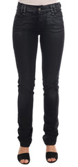 John Galliano Grey Wash Baumwoll-Stretch Jeans im Regular Fit