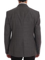 Dolce & Gabbana Grauer Wolle MARTINI Slim Blazer