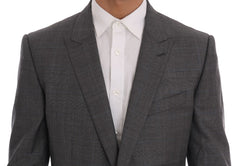 Dolce & Gabbana Grauer Wolle MARTINI Slim Blazer