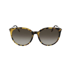 Lacoste – Braune Sonnenbrille aus Metall