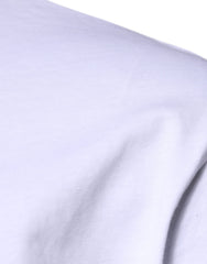Dolce & Gabbana White DG Logo Cotton Crew Neck T-shirt