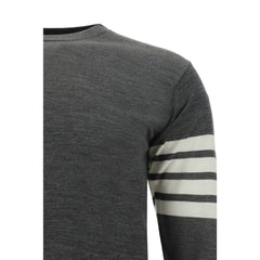 Thom Browne Gray Wool Oves Aries Sweatshirt