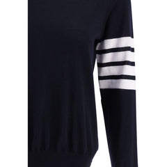 Thom Browne Blue Wool Oves Aries Sweatshirt