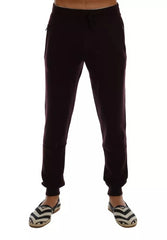Dolce & Gabbana Lila Kaschmir-Trainingshose