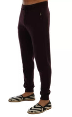 Dolce & Gabbana Lila Kaschmir-Trainingshose