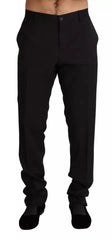 Dolce & Gabbana – Schwarze, formelle Skinny-Hose