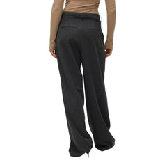 Vero Moda Graue Freizeithose aus Polyester