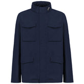 People Of Shibuya Blue Cotton Men's Jacket