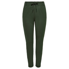 Only Green Viscose Casual Pants