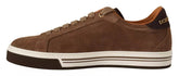 Dolce & Gabbana – Niedrige Sneakers aus Wildleder in Braun mit Logo Herren Schuhe