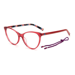 M Missoni rote Acetatbrille (Gestelle)