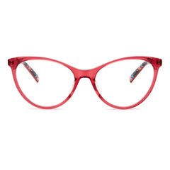 M Missoni rote Acetatbrille (Gestelle)