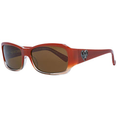 More & More Sonnenbrille aus orangefarbenem Kunststoff